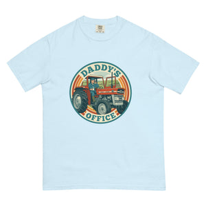 The Tractor Mugs Store Chambray Massey Ferguson 135 DADDY'S OFFICE Retro | Unisex Premium T-shirt Quality Farmers Merch