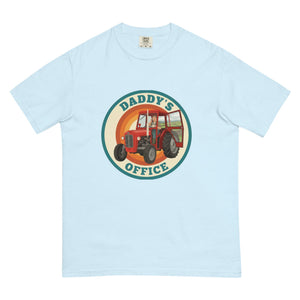 The Tractor Mugs Store Chambray Massey Ferguson 35X DADDY'S OFFICE Retro | Unisex Premium T-shirt Quality Farmers Merch