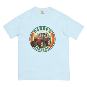 The Tractor Mugs Store Chambray Massey Ferguson 6480 DADDY'S OFFICE Retro | Unisex Premium T-shirt Quality Farmers Merch