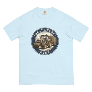 The Tractor Mugs Store Chambray / S John Deere 6930 BEST DEERE EVER Engraving | Unisex Premium T-shirt Quality Farmers Merch