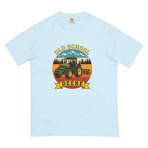 The Tractor Mugs Store Chambray / S John Deere 7810 OLD SCHOOL DEERE Outdoor | Unisex Premium T-shirt Quality Farmers Merch