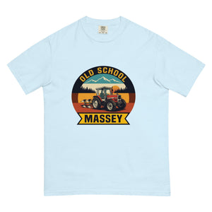 The Tractor Mugs Store Chambray / S Massey Ferguson 3075 OLD SCHOOL MASSEY Outdoor | Unisex Premium T-shirt Quality Farmers Merch