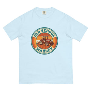 The Tractor Mugs Store Chambray / S Massey Ferguson 3075 OLD SCHOOL MASSEY Retro | Unisex Premium T-shirt Quality Farmers Merch