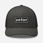 The Tractor Mugs Store Charcoal Oasis Style Retro Zetor | Trucker Cap Quality Farmers Merch