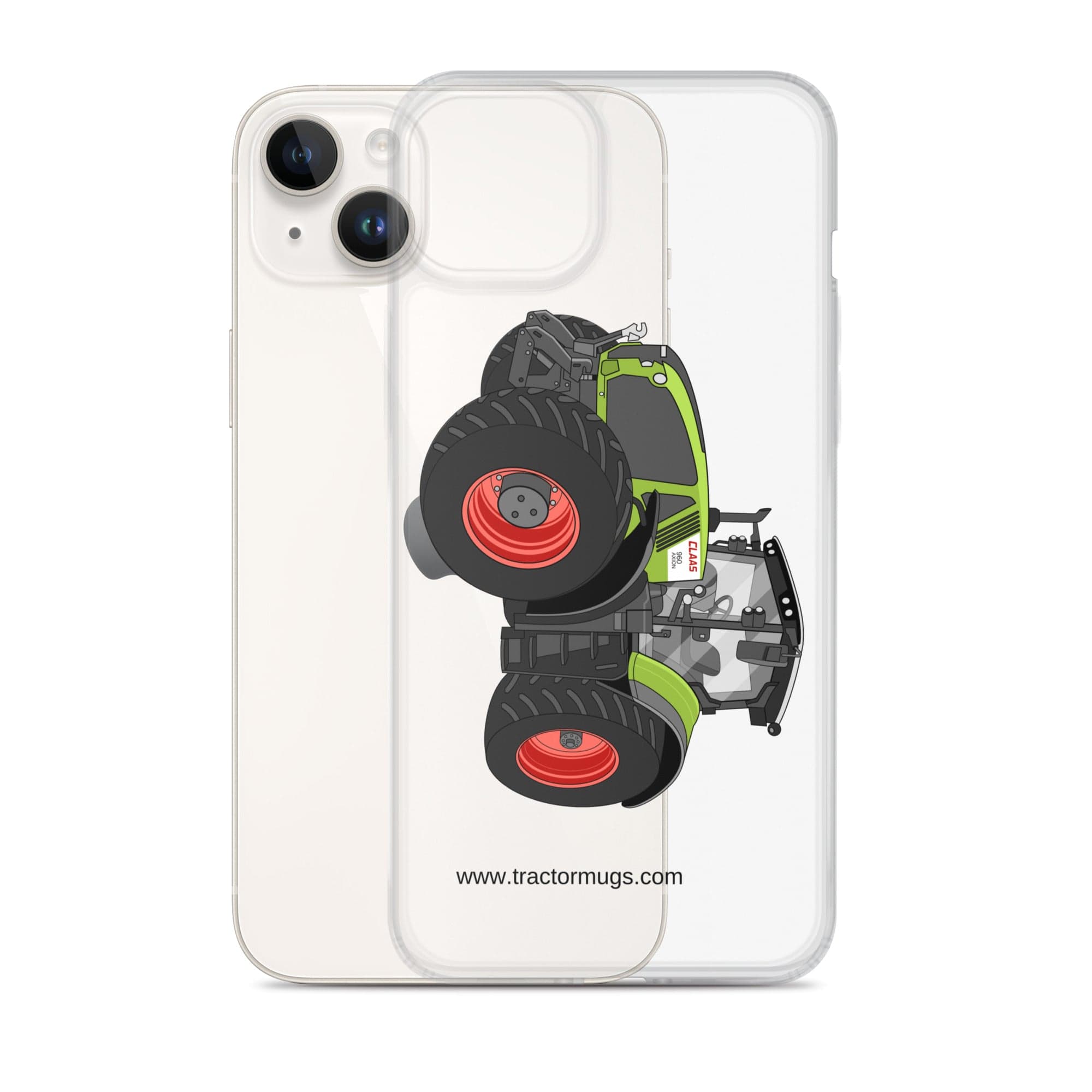 The Tractor Mugs Store Class Axion 960 | Clear Case for iPhone® Quality Farmers Merch
