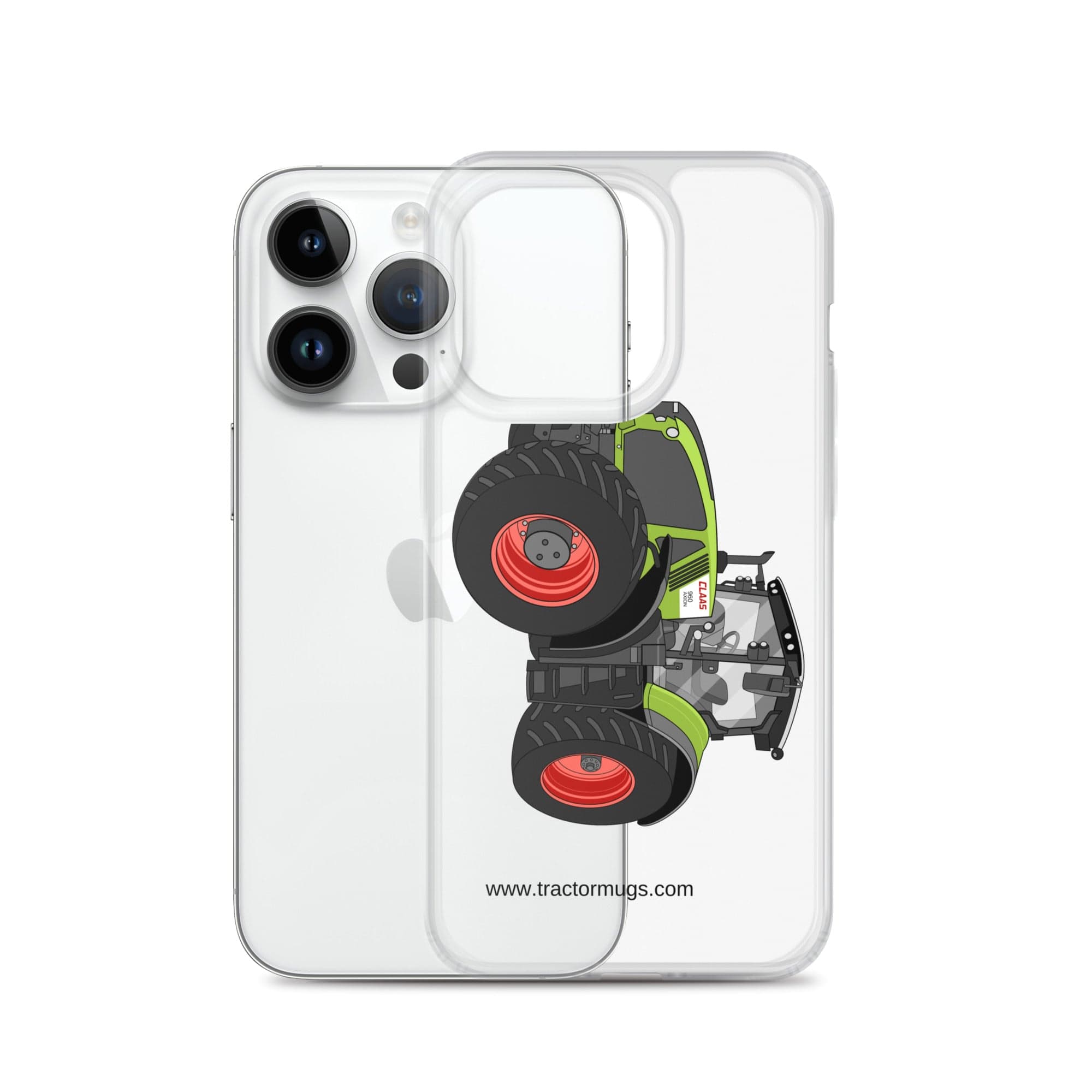 The Tractor Mugs Store Class Axion 960 | Clear Case for iPhone® Quality Farmers Merch