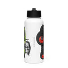 The Tractor Mugs Store Class Axion 960 | Stainless steel water bottle with a straw lid Quality Farmers Merch