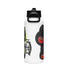 The Tractor Mugs Store Class Axion 960 | Stainless steel water bottle with a straw lid Quality Farmers Merch