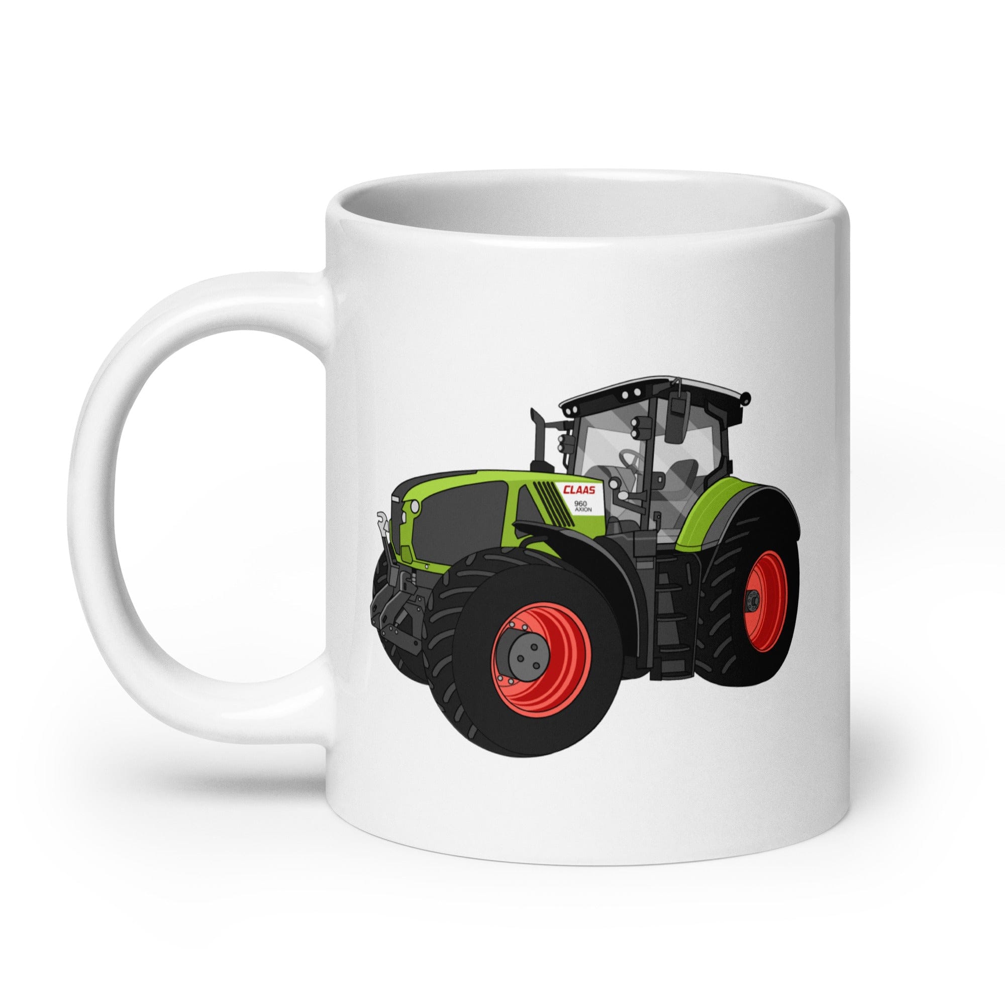 The Tractor Mugs Store Class Axion 960 | White glossy mug Quality Farmers Merch