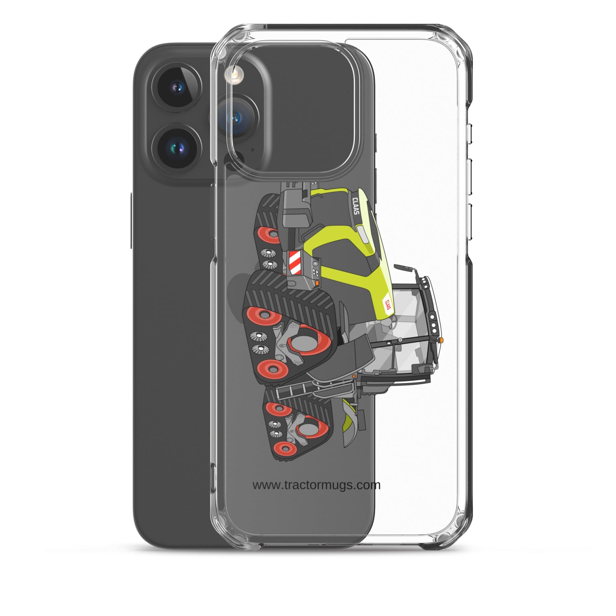 The Tractor Mugs Store Class Terion 12.650 Terra Trac | Clear Case for iPhone® Quality Farmers Merch