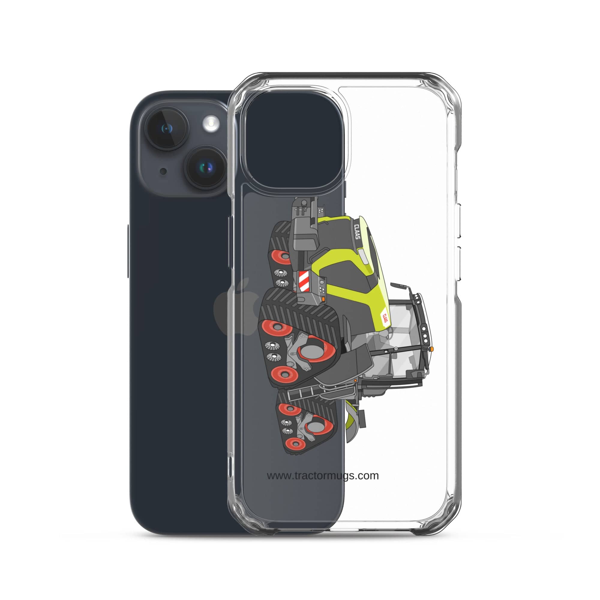 The Tractor Mugs Store Class Terion 12.650 Terra Trac | Clear Case for iPhone® Quality Farmers Merch