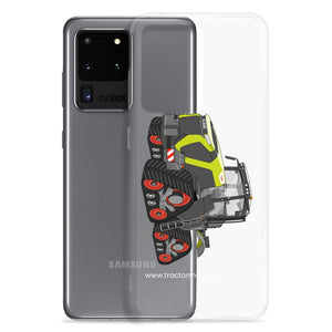 The Tractor Mugs Store Class Terion 12.650 Terra Trac | Clear Case for Samsung® Quality Farmers Merch