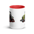 The Tractor Mugs Store Class Terion 12.650 Terra Trac | Mug with Color Inside Quality Farmers Merch