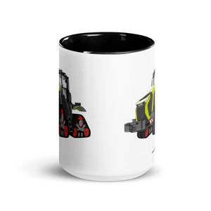 The Tractor Mugs Store Class Terion 12.650 Terra Trac | Mug with Color Inside Quality Farmers Merch