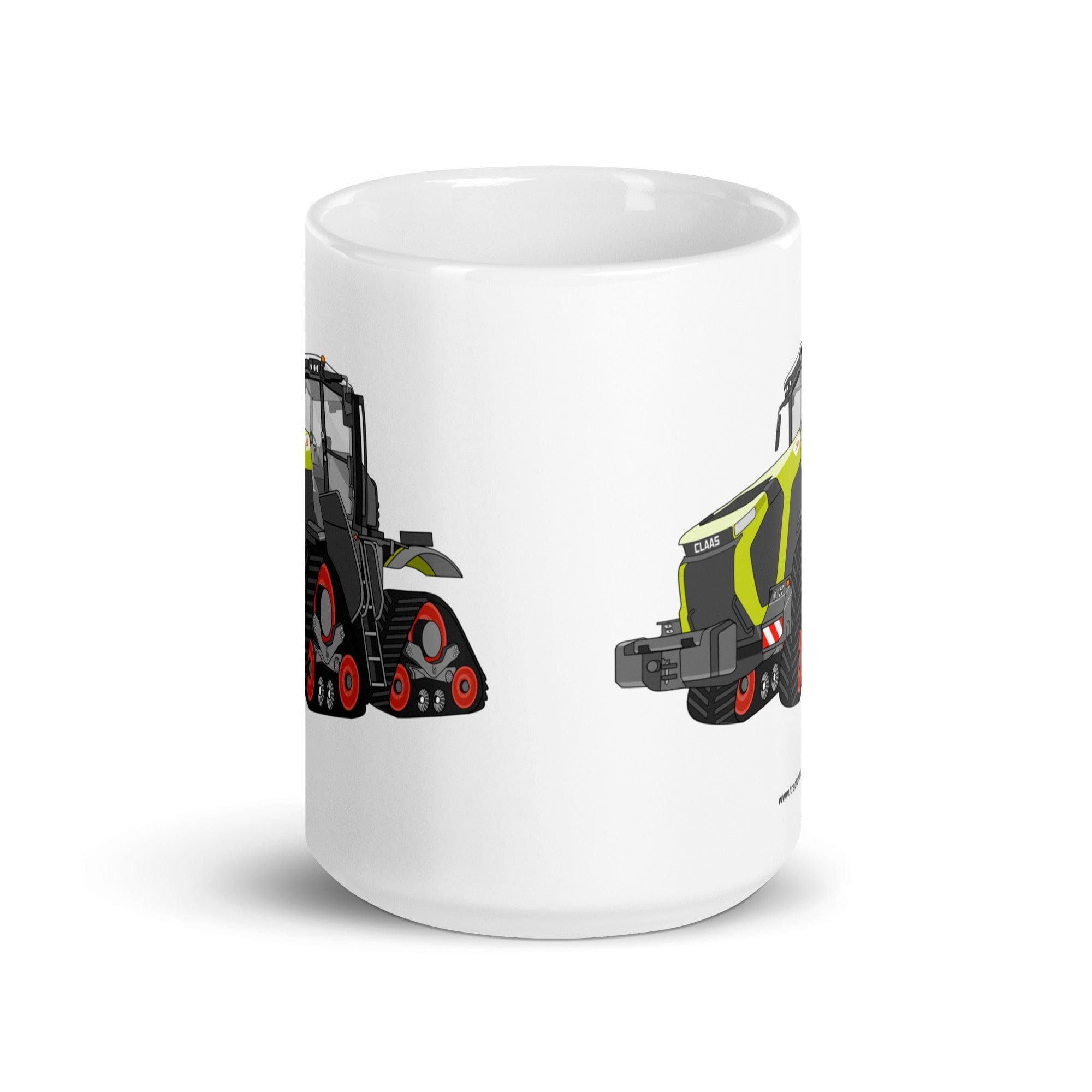 The Tractor Mugs Store Class Terion 12.650 Terra Trac | White glossy mug Quality Farmers Merch