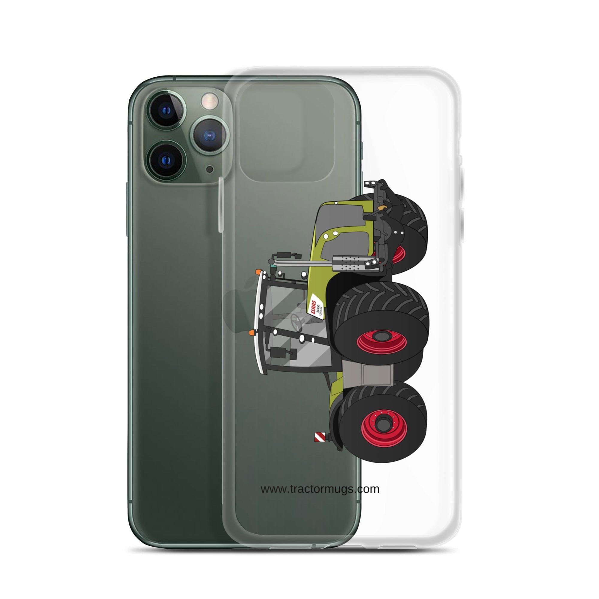 The Tractor Mugs Store Class Xerion 5000 Tractor VC | Clear Case for iPhone® Quality Farmers Merch