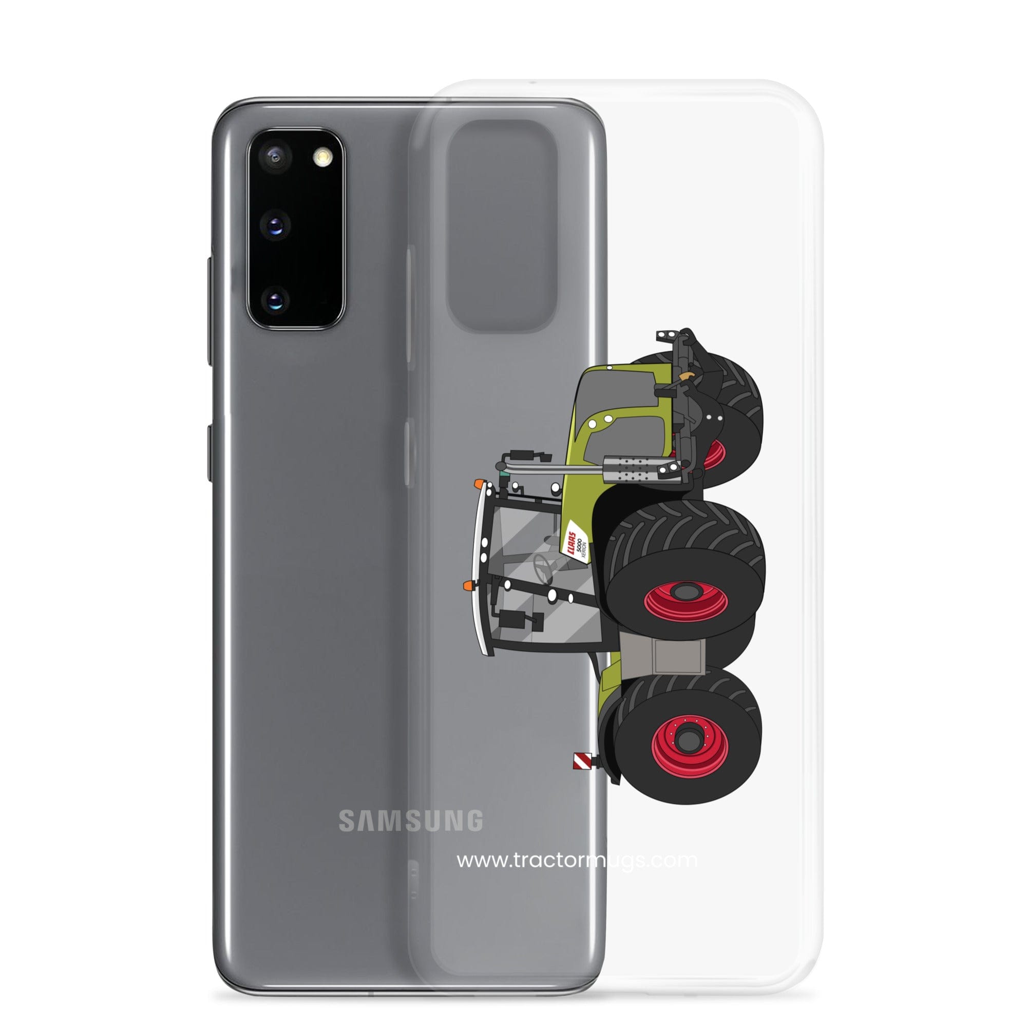 The Tractor Mugs Store Class Xerion 5000 Tractor VC | Clear Case for Samsung® Quality Farmers Merch