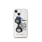 The Tractor Mugs Store Clear Case for iPhone® iPhone 13 mini Jubilee Edition Silver Tractor | Clear Case for iPhone® Quality Farmers Merch