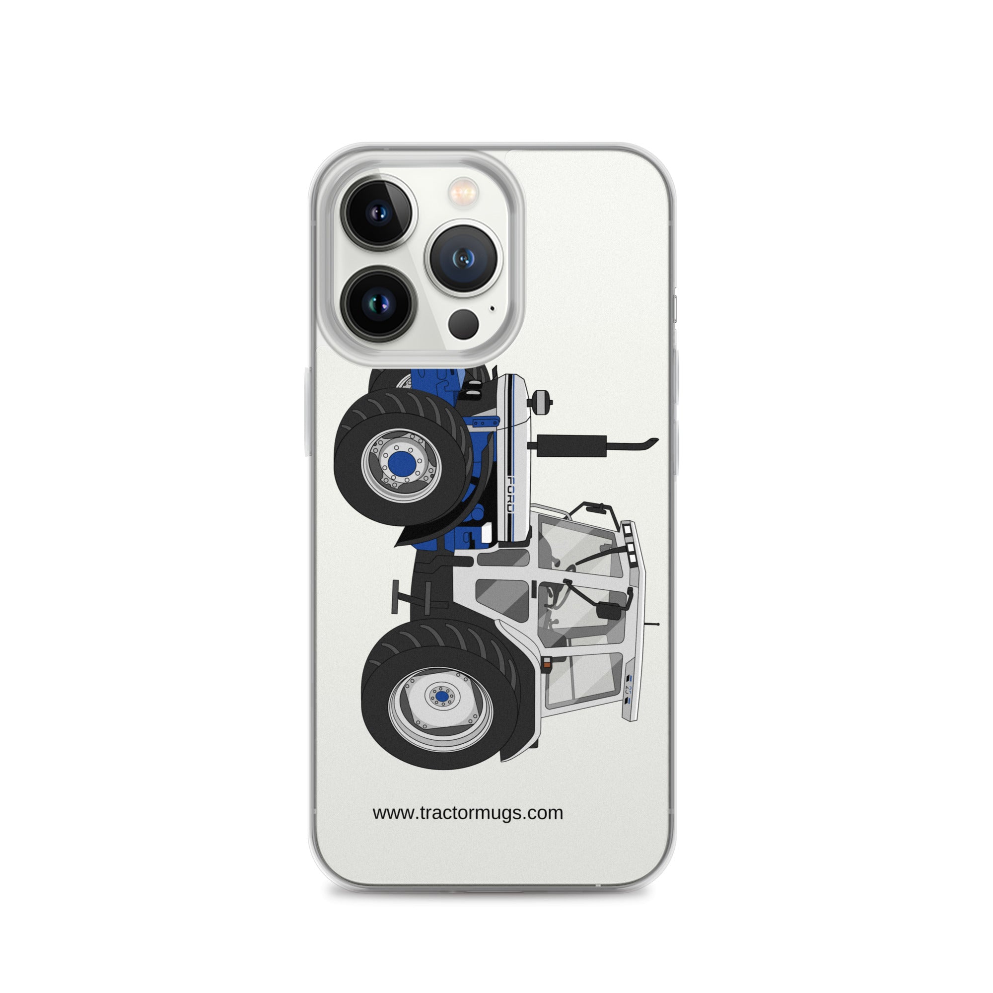 The Tractor Mugs Store Clear Case for iPhone® iPhone 13 Pro Jubilee Edition Silver Tractor | Clear Case for iPhone® Quality Farmers Merch