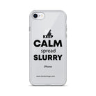 The Tractor Mugs Store Clear Case for iPhone® iPhone 7/8 KEEP CALM spread SLURRY | Clear Case for iPhone® Quality Farmers Merch
