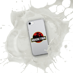 The Tractor Mugs Store Clear Case for iPhone® iPhone SE JURASSIC FARM | Clear Case for iPhone® Quality Farmers Merch