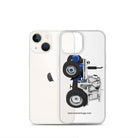 The Tractor Mugs Store Clear Case for iPhone® Jubilee Edition Silver Tractor | Clear Case for iPhone® Quality Farmers Merch