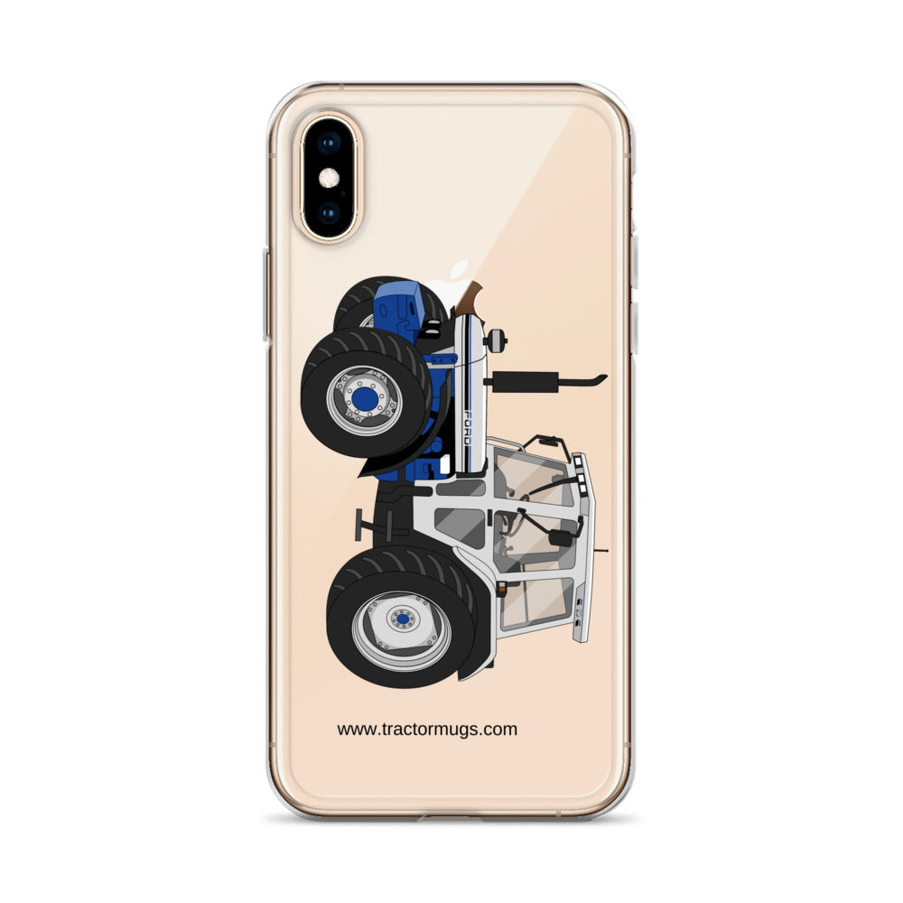 The Tractor Mugs Store Clear Case for iPhone® Jubilee Edition Silver Tractor | Clear Case for iPhone® Quality Farmers Merch