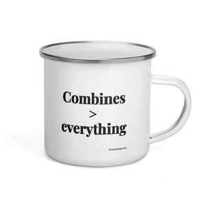The Tractor Mugs Store Combines > Everything | Enamel Mug Quality Farmers Merch