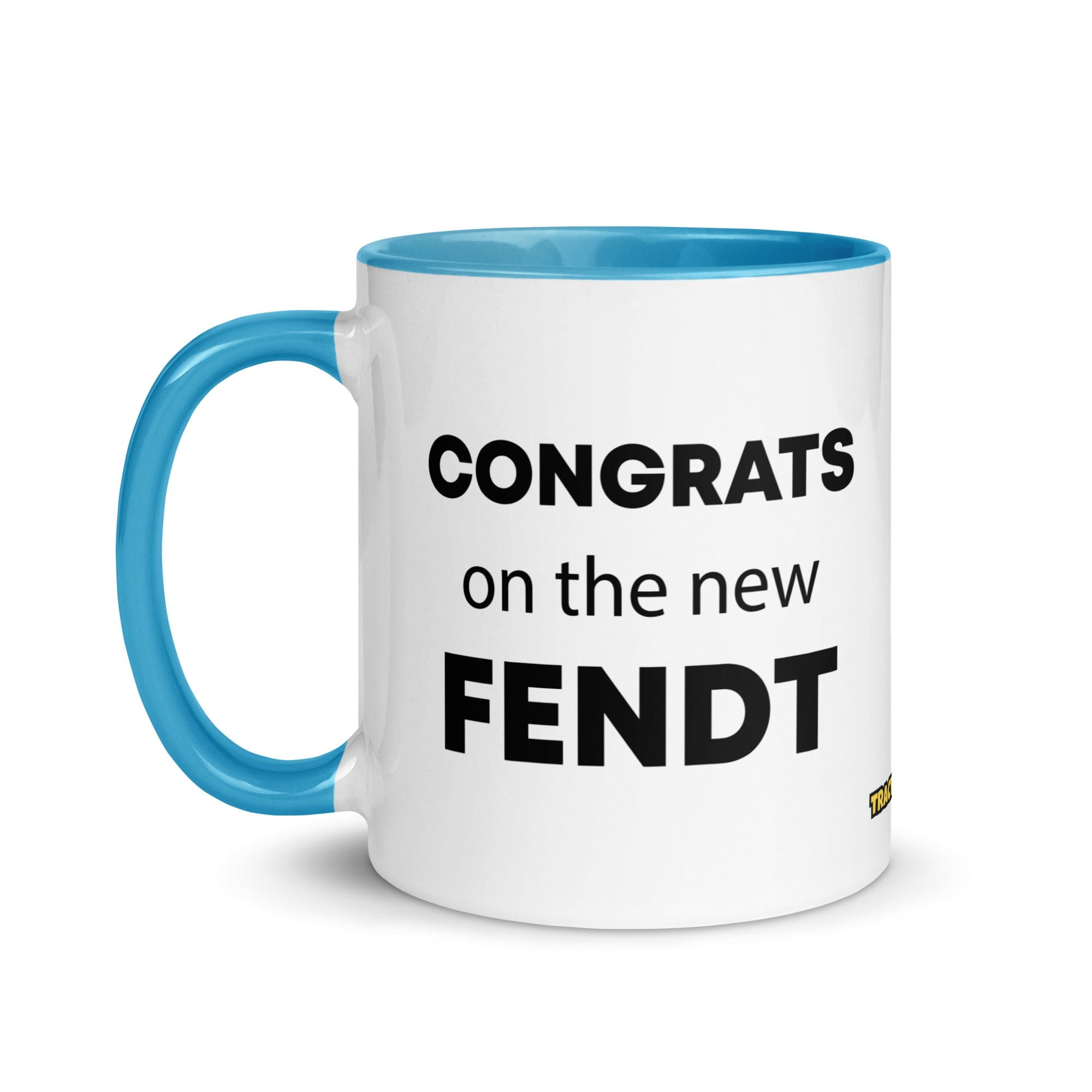 The Tractor Mugs Store Congrats On The New Fendt  | Mug with Color Inside Quality Farmers Merch