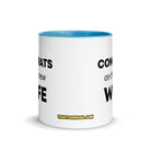 The Tractor Mugs Store Congrats On the New Wife  | Mug with Color Inside Quality Farmers Merch