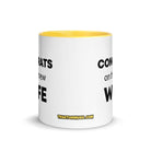 The Tractor Mugs Store Congrats On the New Wife  | Mug with Color Inside Quality Farmers Merch
