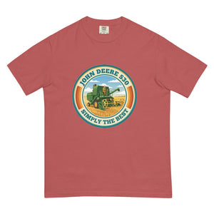 The Tractor Mugs Store Crimson John Deere 530 John Deere 530 SIMPLY THE BEST Retro | Unisex Premium T-shirt Quality Farmers Merch