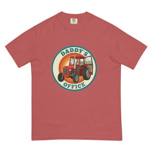 The Tractor Mugs Store Crimson Massey Ferguson 35X DADDY'S OFFICE Retro | Unisex Premium T-shirt Quality Farmers Merch
