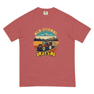The Tractor Mugs Store Crimson / S FIATAGRI F130 OLD SCHOOL FIAT Outdoor | Unisex Premium T-shirt Quality Farmers Merch
