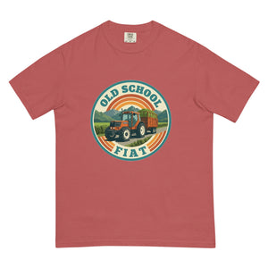 The Tractor Mugs Store Crimson / S FIATAGRI F130 OLD SCHOOL FIAT Retro | Unisex Premium T-shirt Quality Farmers Merch