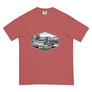 The Tractor Mugs Store Crimson / S FIATAGRI F140 TRAFFIC WHAT TRAFFIC? Moose | Unisex Premium T-shirt Quality Farmers Merch