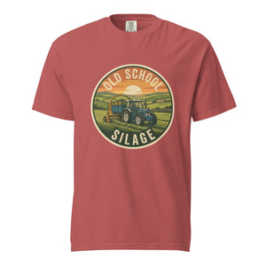The Tractor Mugs Store Crimson / S Ford 7810 Old School Silage | Unisex Premium T-shirt Quality Farmers Merch