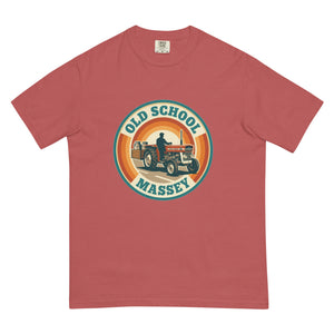 The Tractor Mugs Store Crimson / S Massey Ferguson 135 OLD SCHOOL MASSEY Retro | Unisex Premium T-shirt Quality Farmers Merch