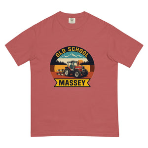 The Tractor Mugs Store Crimson / S Massey Ferguson 3075 OLD SCHOOL MASSEY Outdoor | Unisex Premium T-shirt Quality Farmers Merch