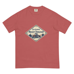 The Tractor Mugs Store Crimson / S Massey Ferguson 390T OLD SCHOOL MASSEY FERGUSON Heritage | Unisex Premium T-shirt Quality Farmers Merch