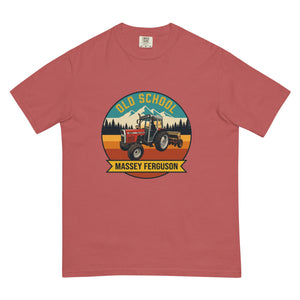 The Tractor Mugs Store Crimson / S Massey Ferguson 390T OLD SCHOOL MASSEY FERGUSON Outdoor | Unisex Premium T-shirt Quality Farmers Merch