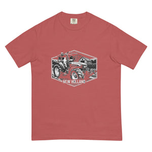 The Tractor Mugs Store Crimson / S New Holland TM 135 OLD SCHOOL NEW HOLLAND Moose | Unisex Premium T-shirt Quality Farmers Merch