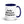 The Tractor Mugs Store Dark Blue Easily Distracted By Combines | 15 oz Mug with Color Inside Quality Farmers Merch