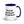 The Tractor Mugs Store Dark Blue Weirdly Fascinated by Combines | 15 oz Mug with Color Inside Quality Farmers Merch