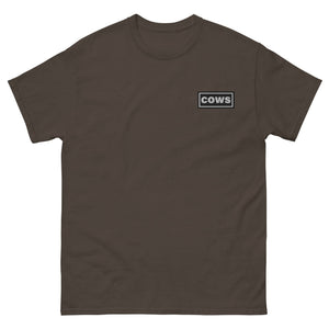 The Tractor Mugs Store Dark Chocolate / S 'OASIS' Cows Unisex Classic Tee Quality Farmers Merch