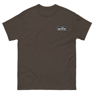 The Tractor Mugs Store Dark Chocolate / S 'OASIS' Wife Unisex Classic Tee Quality Farmers Merch