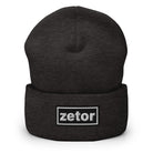 The Tractor Mugs Store Dark Grey OASIS Style 'Zetor' | Cuffed Beanie Quality Farmers Merch