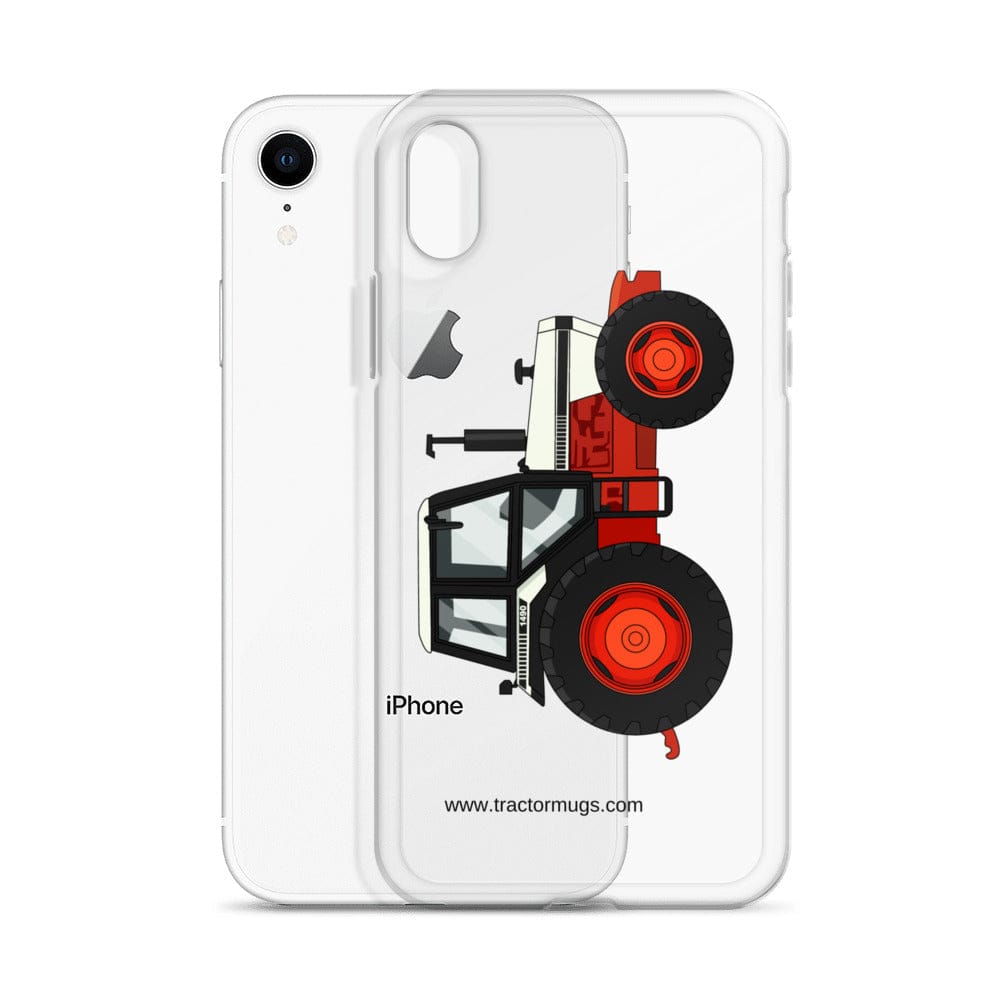 The Tractor Mugs Store David Brown 1490 4WD | Clear Case for iPhone® Quality Farmers Merch