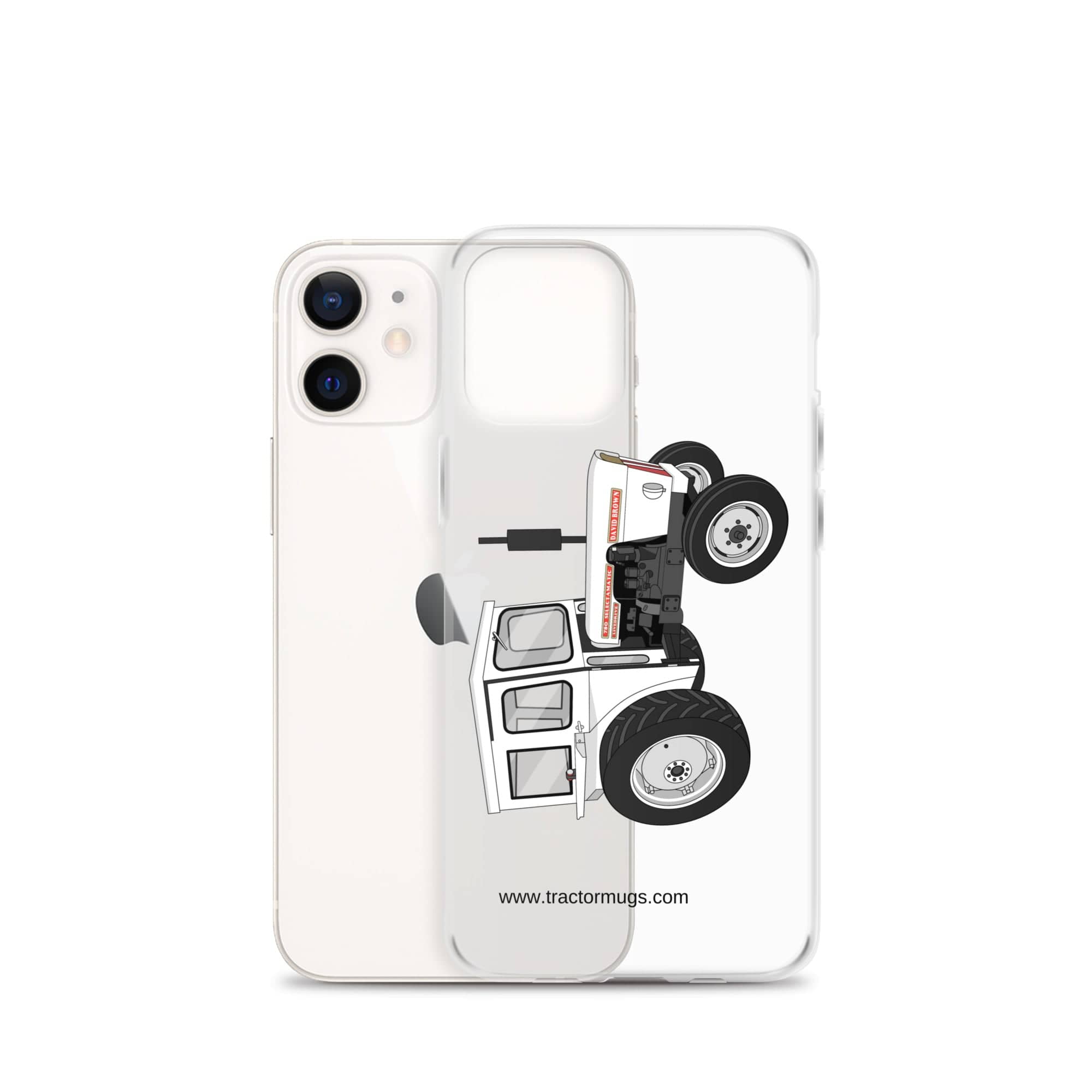 The Tractor Mugs Store David Brown 780 Selectamatic | Clear Case for iPhone® Quality Farmers Merch