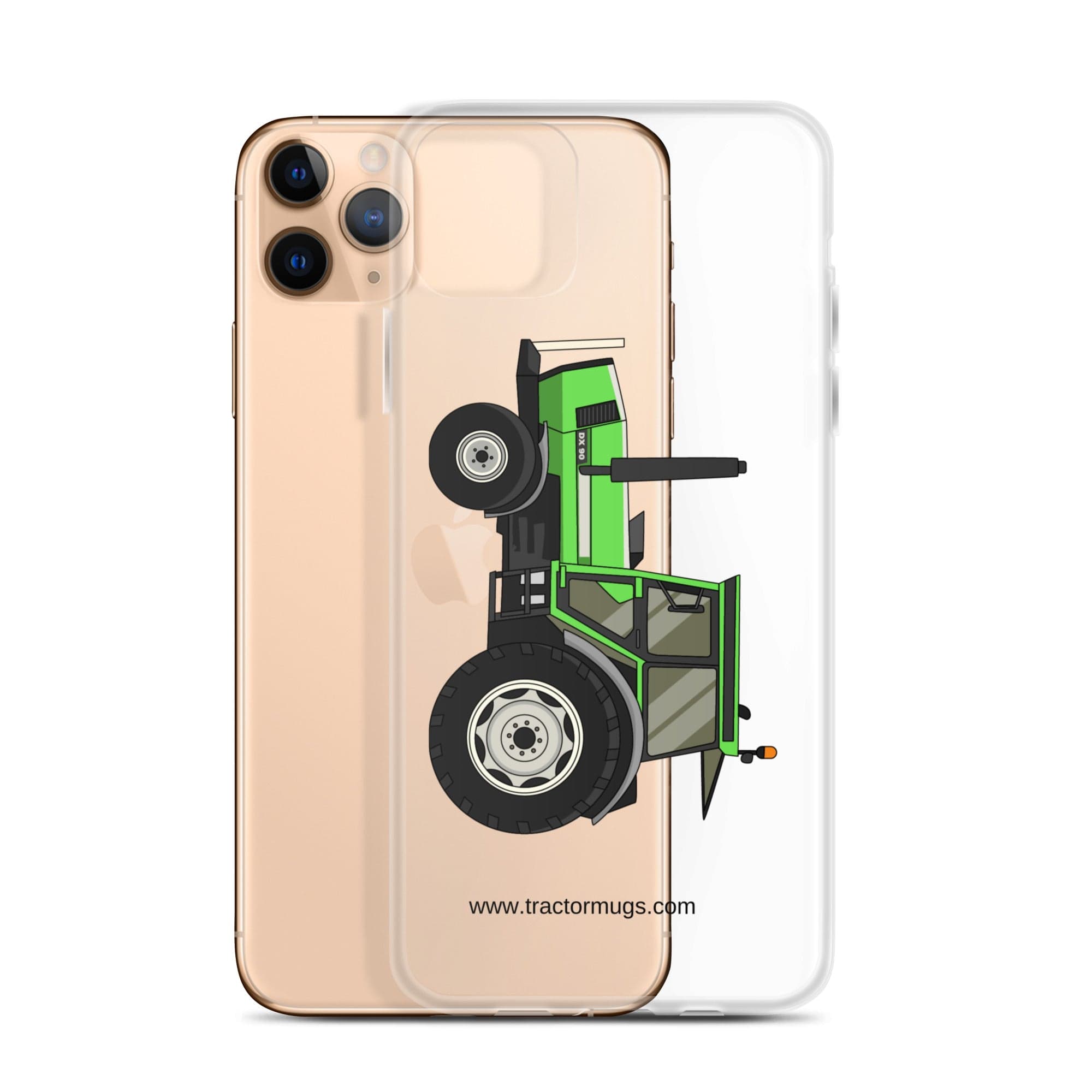 The Tractor Mugs Store Deutz DX 90 | Clear Case for iPhone® Quality Farmers Merch